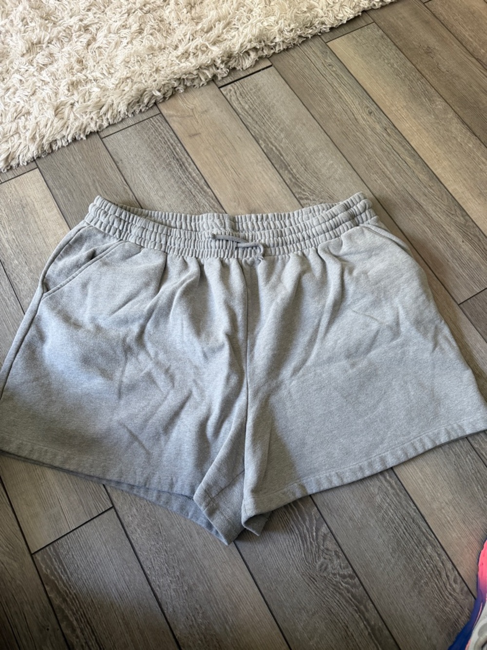 wild fable Light Gray Athletic Drawstring Shorts